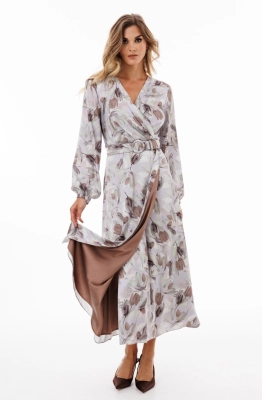 Платье EOLA 2896 какао  Платье EOLA 2896 какао