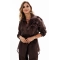 Блуза EOLA 2906 темный шоколад 