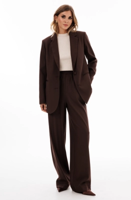 Брюки EOLA 2909 темный шоколад  Брюки EOLA 2909 темный шоколад