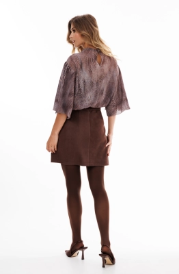 Блуза EOLA 2910 серый/коричневый Блуза EOLA 2910 серый/коричневый