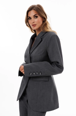 Жакет EOLA 2911 серый меланж Жакет EOLA 2911 серый меланж