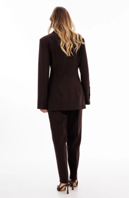 Жакет EOLA 2911 темный шоколад меланж Жакет EOLA 2911 темный шоколад меланж