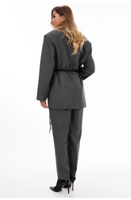 Брюки EOLA 2912 серый меланж 