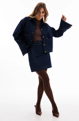 Блуза EOLA 2920 темно-синий 