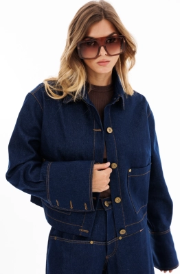 Блуза EOLA 2920.1 темно-синий 