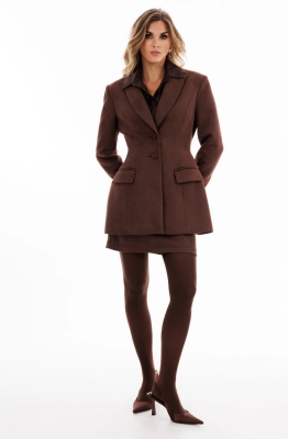 Юбка EOLA 2921.1 темный шоколад 