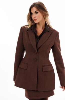 Жакет EOLA 2923 темный шоколад 