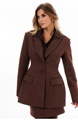 Жакет EOLA 2923 темный шоколад 