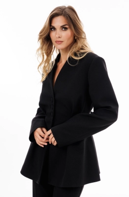 Жакет EOLA 2924 черный меланж Жакет EOLA 2924 черный меланж