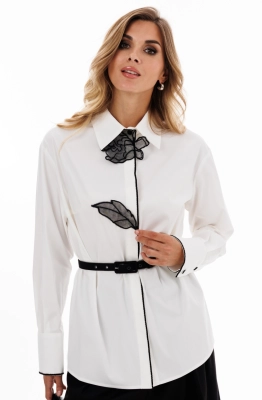 Блуза EOLA 2943 молочный 