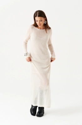 Платье ELLETTO LIFE 1107 молочный  Платье ELLETTO LIFE 1107 молочный