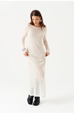Платье ELLETTO LIFE 1107 молочный 