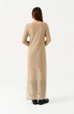 Платье ELLETTO LIFE 1107 бежевый  Платье ELLETTO LIFE 1107 бежевый