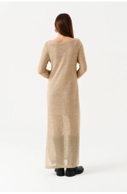 Платье ELLETTO LIFE 1107 бежевый 