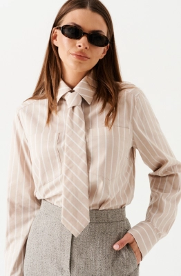 Блуза ELLETTO LIFE 3877 бежево-молочный  Блуза ELLETTO LIFE 3877 бежево-молочный