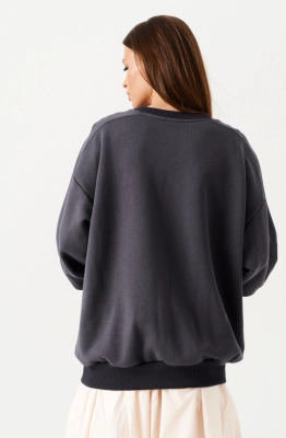 Свитшот ELLETTO LIFE 3887 темно-серый  Свитшот ELLETTO LIFE 3887 темно-серый