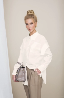 Блуза SODA 5504 светло-бежевый 