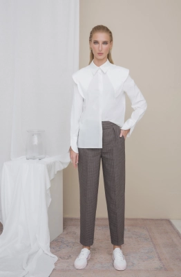 Блуза SODA 5503 молоко 