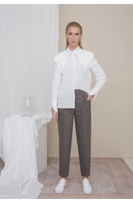 Блуза SODA 5503 молоко 