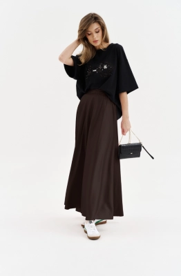 Юбка SODA 4832 шоколад 