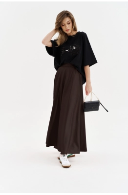Юбка SODA 4832 шоколад 