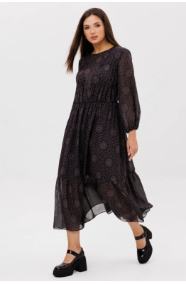 Платье Фантазия Мод 5126 темное 
