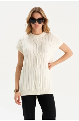 Жилет RomGil РВ0166-ХЛ2 молочный 