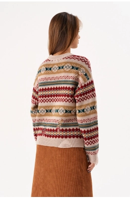 Джемпер RomGil РВ0293-ШЕ5 мультиколор Джемпер RomGil РВ0293-ШЕ5 мультиколор
