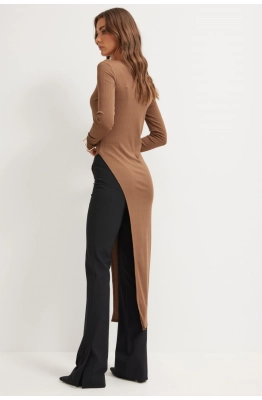 Джемпер Lyushe 4171 коричневый Джемпер Lyushe 4171 коричневый