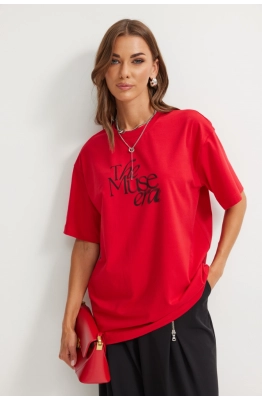 Джемпер Lyushe 4173 красный Джемпер Lyushe 4173 красный