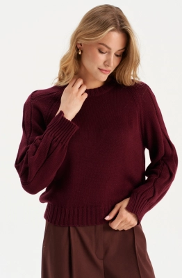 Джемпер RomGil РВ0165-ХЛ2 бордовый 