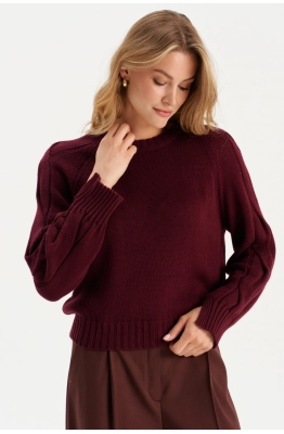 Джемпер RomGil РВ0165-ХЛ2 бордовый 