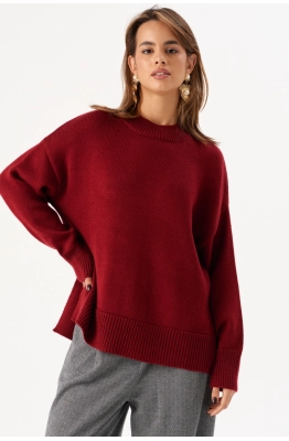 Джемпер RomGil РВ0274-ШЕ5 винный 