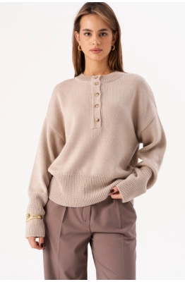 Джемпер RomGil РВ0277-ШЕ5 светло-бежевый 