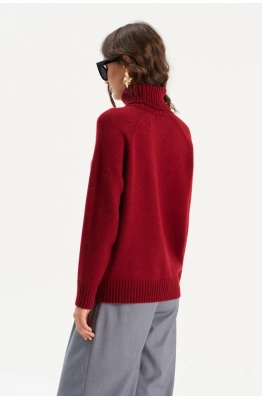 Свитер RomGil РВ0299-ШЕ5 красновато-бордовый Свитер RomGil РВ0299-ШЕ5 красновато-бордовый