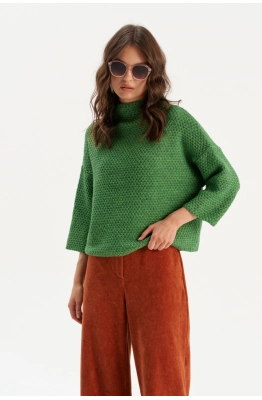 Джемпер RomGil РВ0300-ШЕ5 зеленый лист 