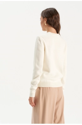 Джемпер RomGil РВ0310-ШЕ5 белый Джемпер RomGil РВ0310-ШЕ5 белый