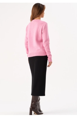 Джемпер RomGil РВ0310-ШЕ5 розовая камелия Джемпер RomGil РВ0310-ШЕ5 розовая камелия