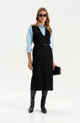 Сарафан RomGil РП0084-ВИ5 черный  Сарафан RomGil РП0084-ВИ5 черный