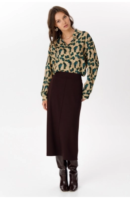 Юбка RomGil РП0087-ВИ5 шоколадный 