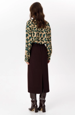 Юбка RomGil РП0087-ВИ5 шоколадный  Юбка RomGil РП0087-ВИ5 шоколадный