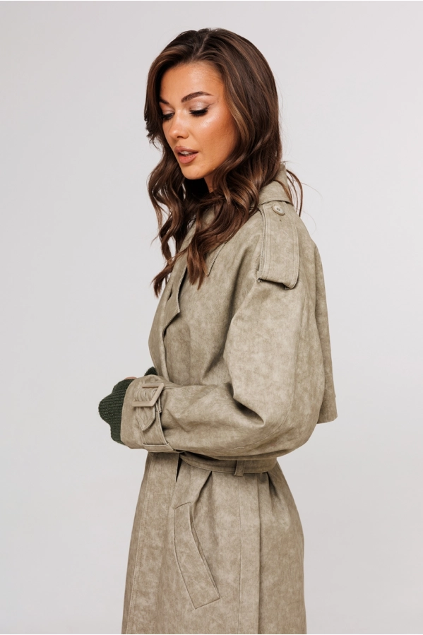 Плащ Buter 3082 хаки Плащ Buter 3082 хаки