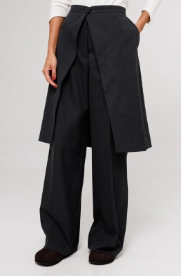 Юбка Buter 3089 темно-серый  Юбка Buter 3089 темно-серый