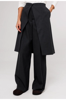 Юбка Buter 3089 темно-серый 