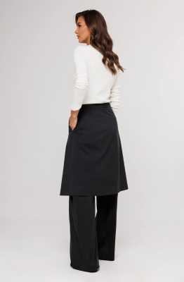 Юбка Buter 3089 темно-серый  Юбка Buter 3089 темно-серый