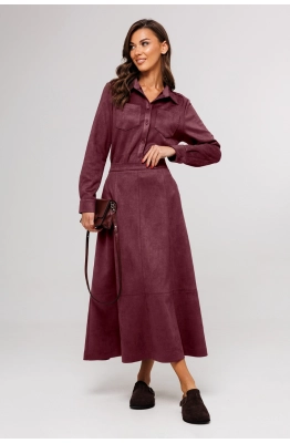 Юбка Buter 3159 бордовый 