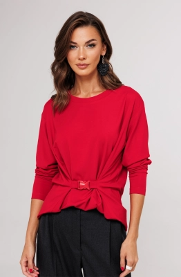 Джемпер Buter 3162 красный  Джемпер Buter 3162 красный