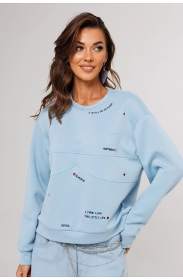 Джемпер Buter 3165 голубой 