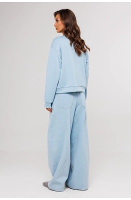 Джемпер Buter 3165 голубой Джемпер Buter 3165 голубой