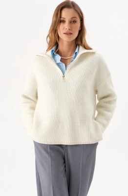 Джемпер RomGil РВ0270-ШЕ5 молочный 